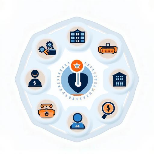 Graphic showing icons for priority, savings, and inspection.